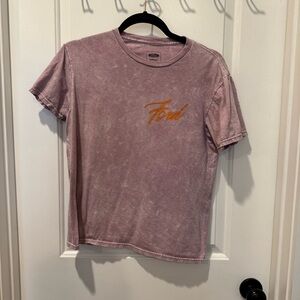 Ford Logo Graphic Purple T-Shirt, Medium